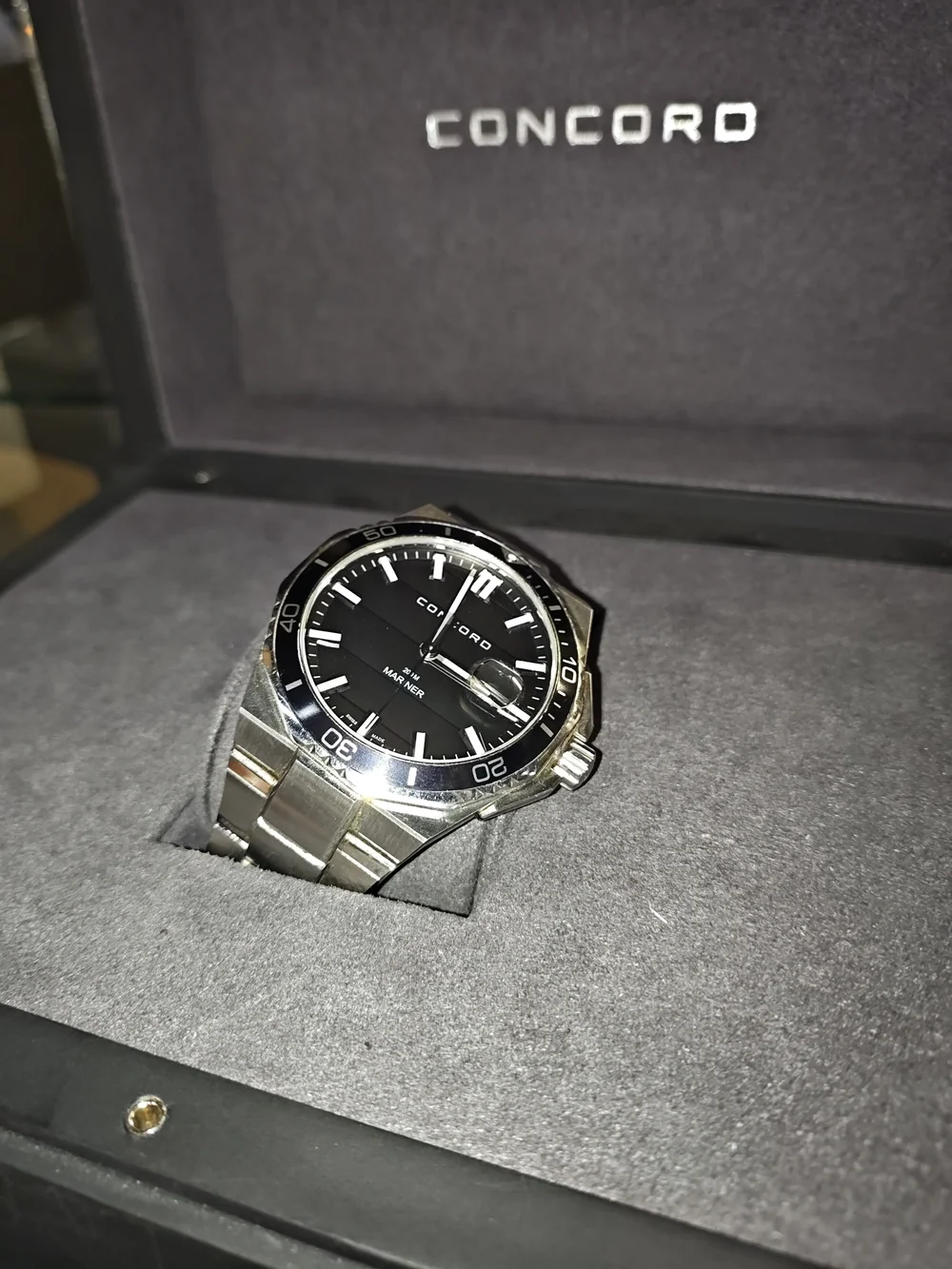 Pre Owned Concord Men’s  Stainless Steel Watch